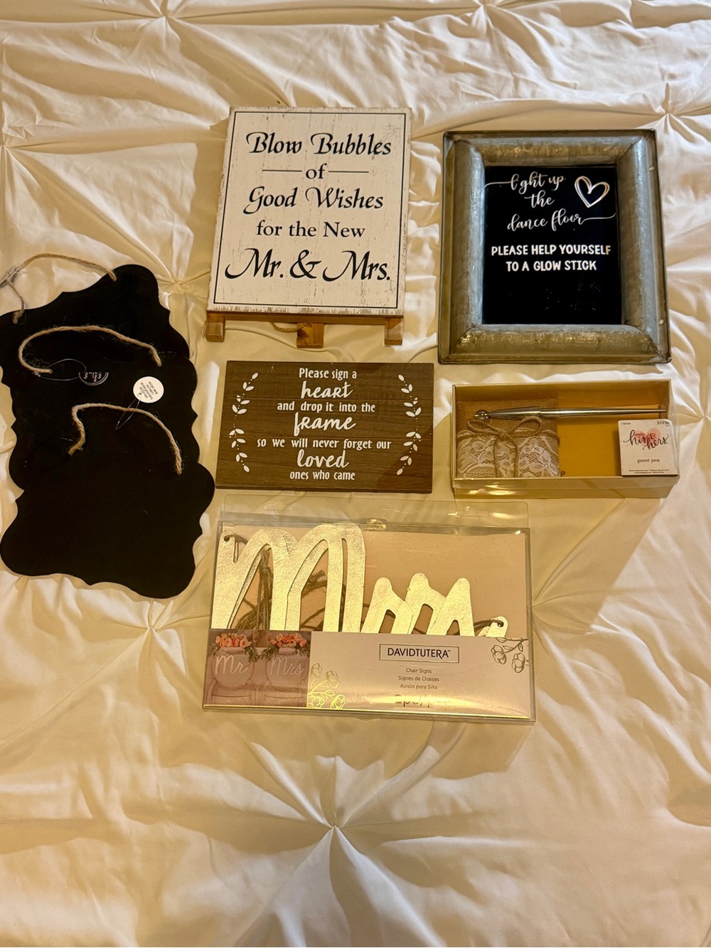 Wedding Signs & Decorative Chalkboard Bundle!